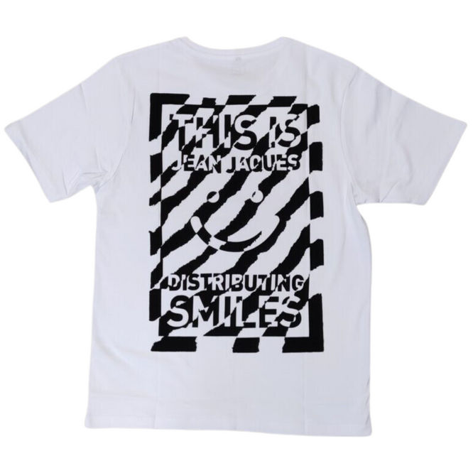 Zebra T-Shirt Weiß