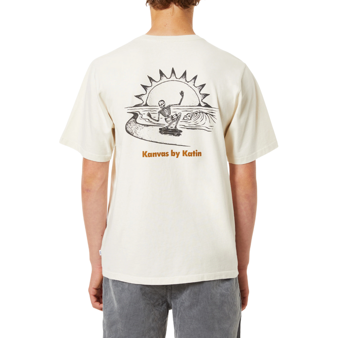 Kinder Ripper T-shirt Vintage Weiß