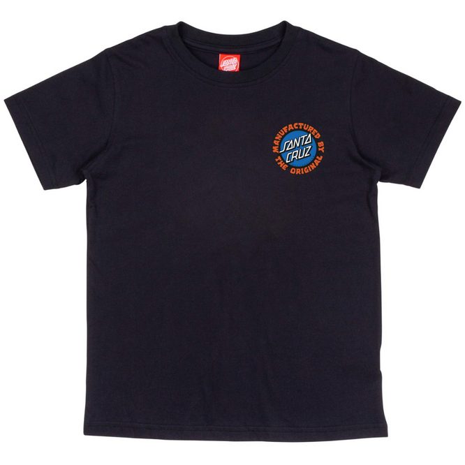 Kinder Speed MFG Dot T-shirt Schwarz