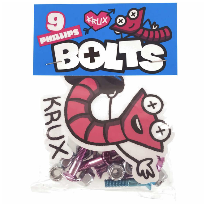 Krome Philips 1" Mounting Kit Blue/Pink