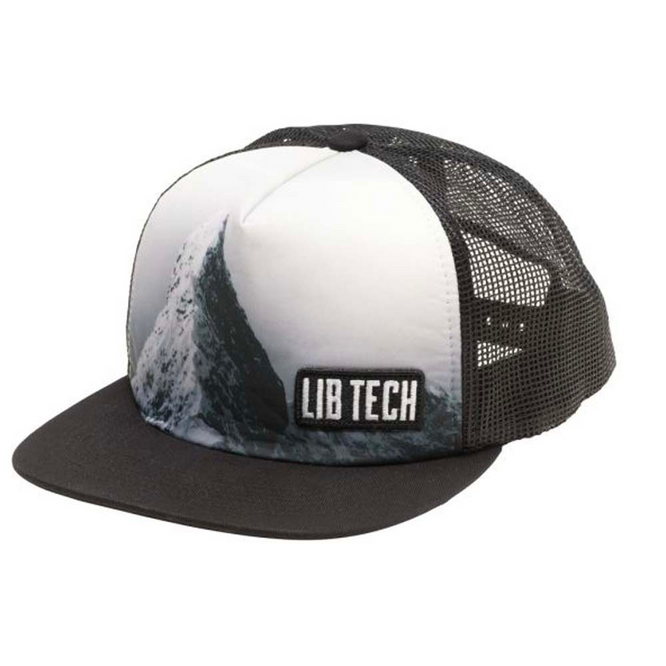 Kanadische Trucker Snapback Kappe Schwarz