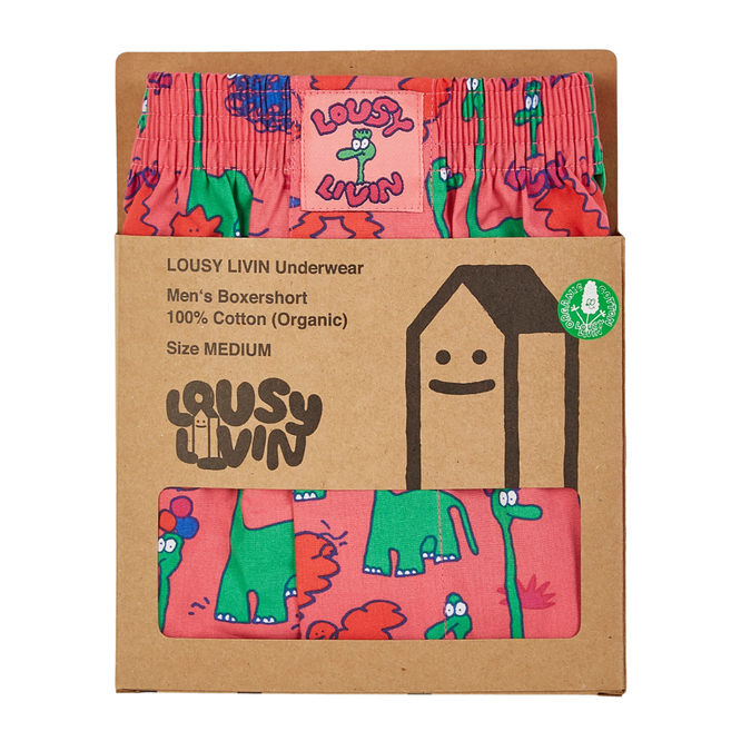 Dinos Boxershorts Pink