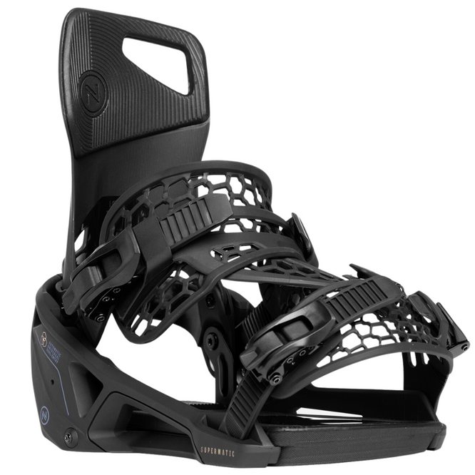 Supermatic 2025 Schwarz Snowboard Bindungen