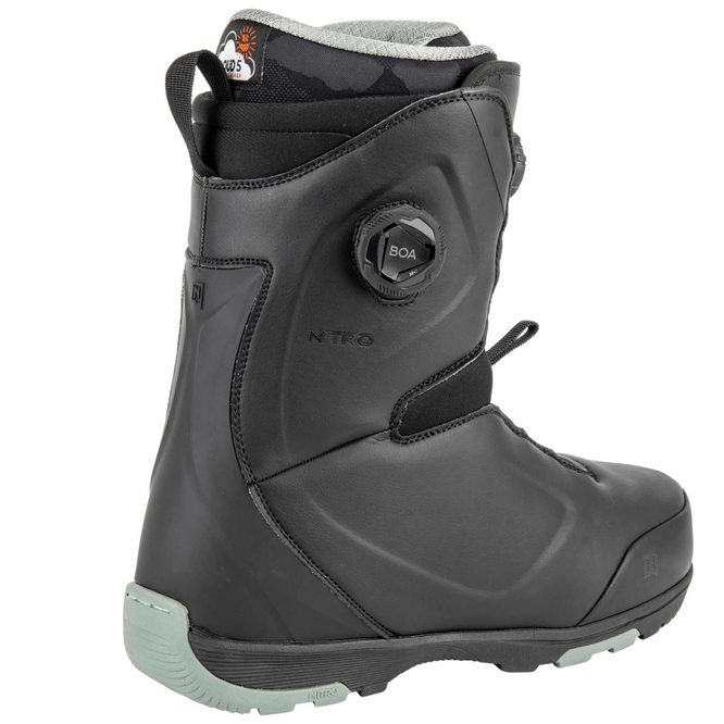 Club BOA Schwarz 2025 Snowboard-Schuhe