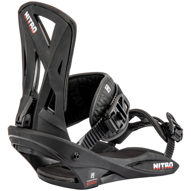 Staxx Black 2025 Snowboard-Bindungen