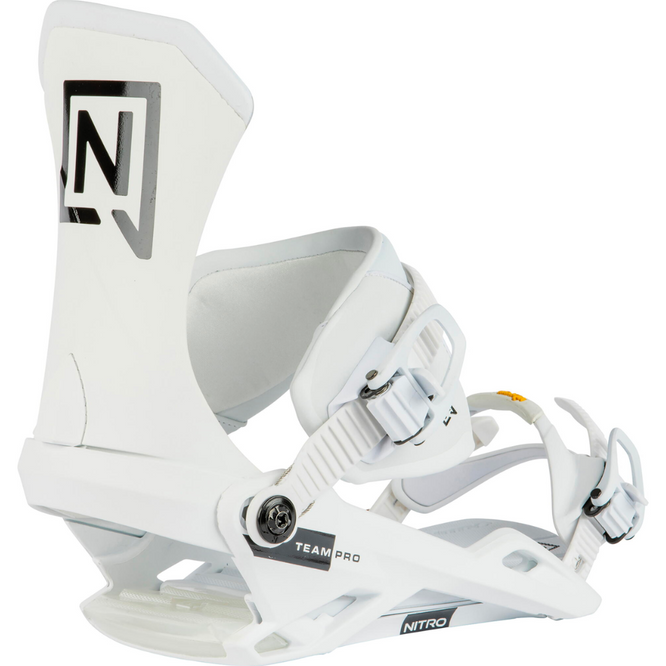 Team Pro White 2024 Snowboard Bindungen