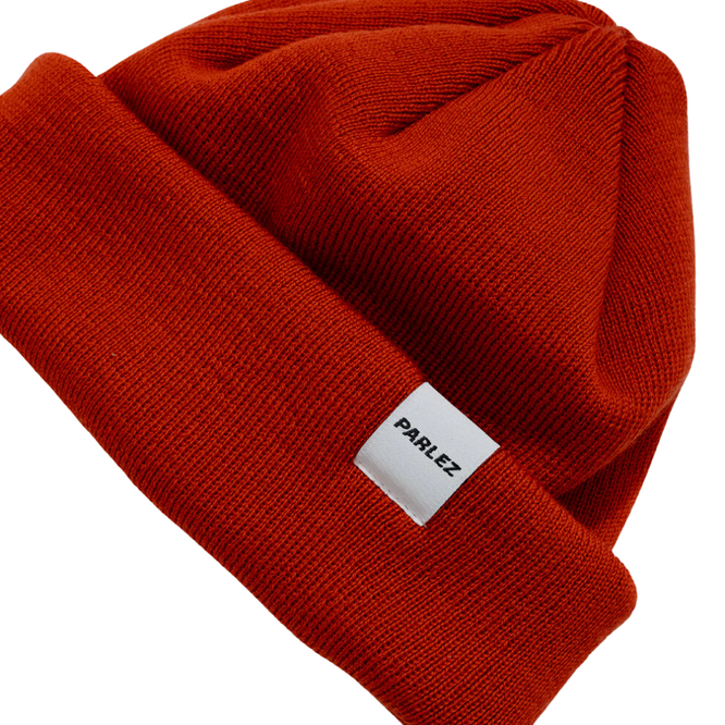 Flatholm Beanie Gebrannter Ocker