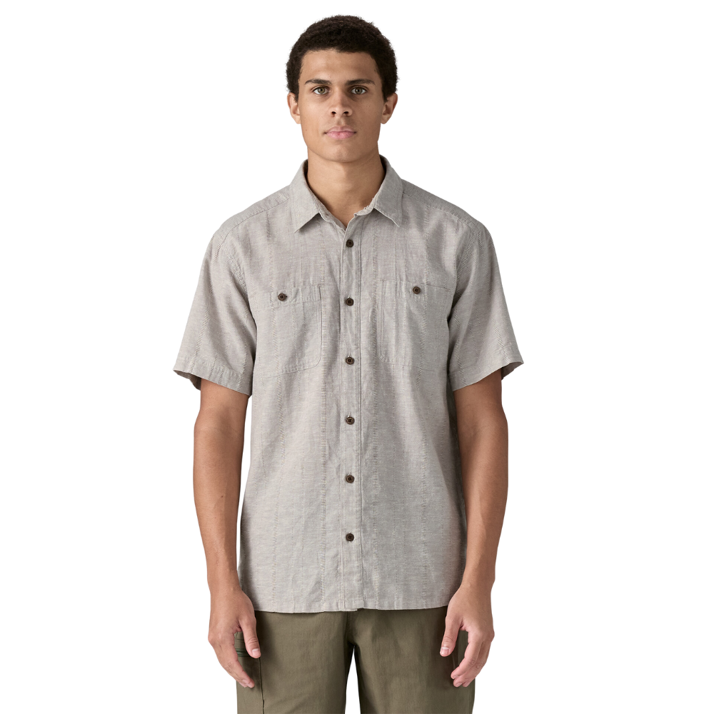 Back Step Shirt Swell Dobby Salt Grey