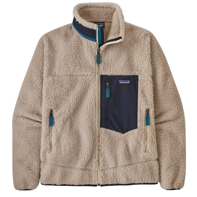 Klassische Retro-X® Fleece-Jacke Natur