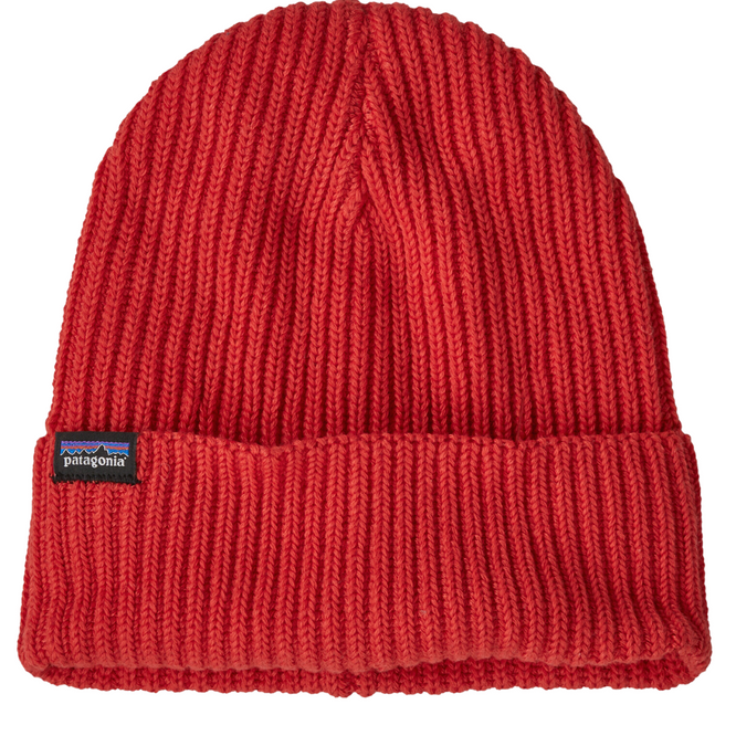 Fishermans Rolled Beanie Krapprot