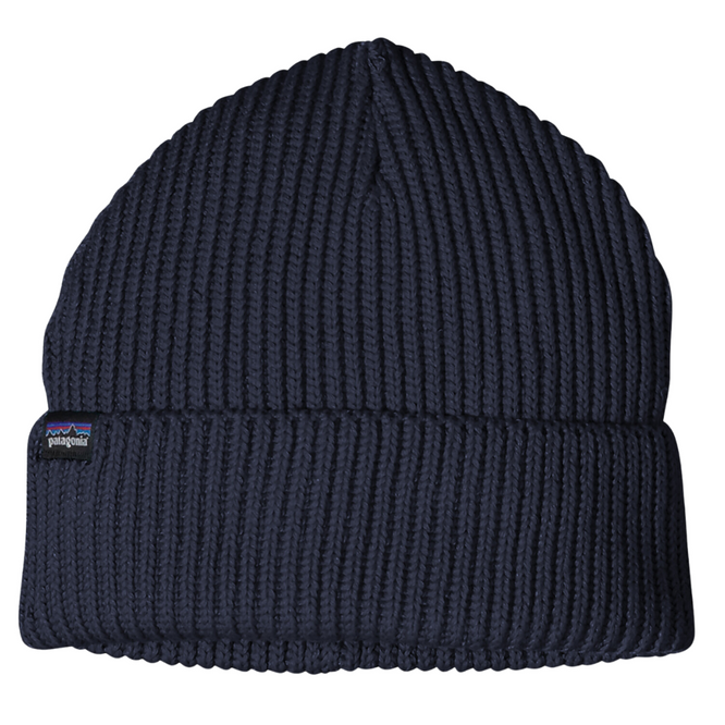 Fishermans Rolled Beanie Marineblau