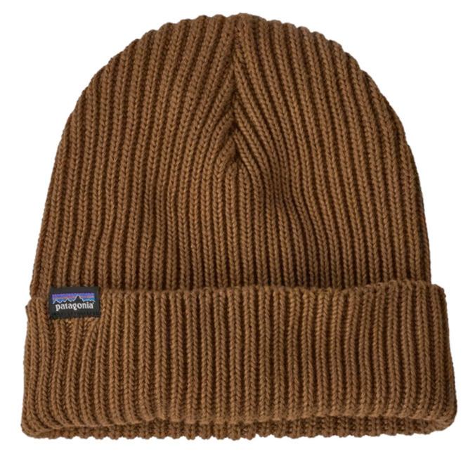 Fishermans Rolled Beanie Karamell