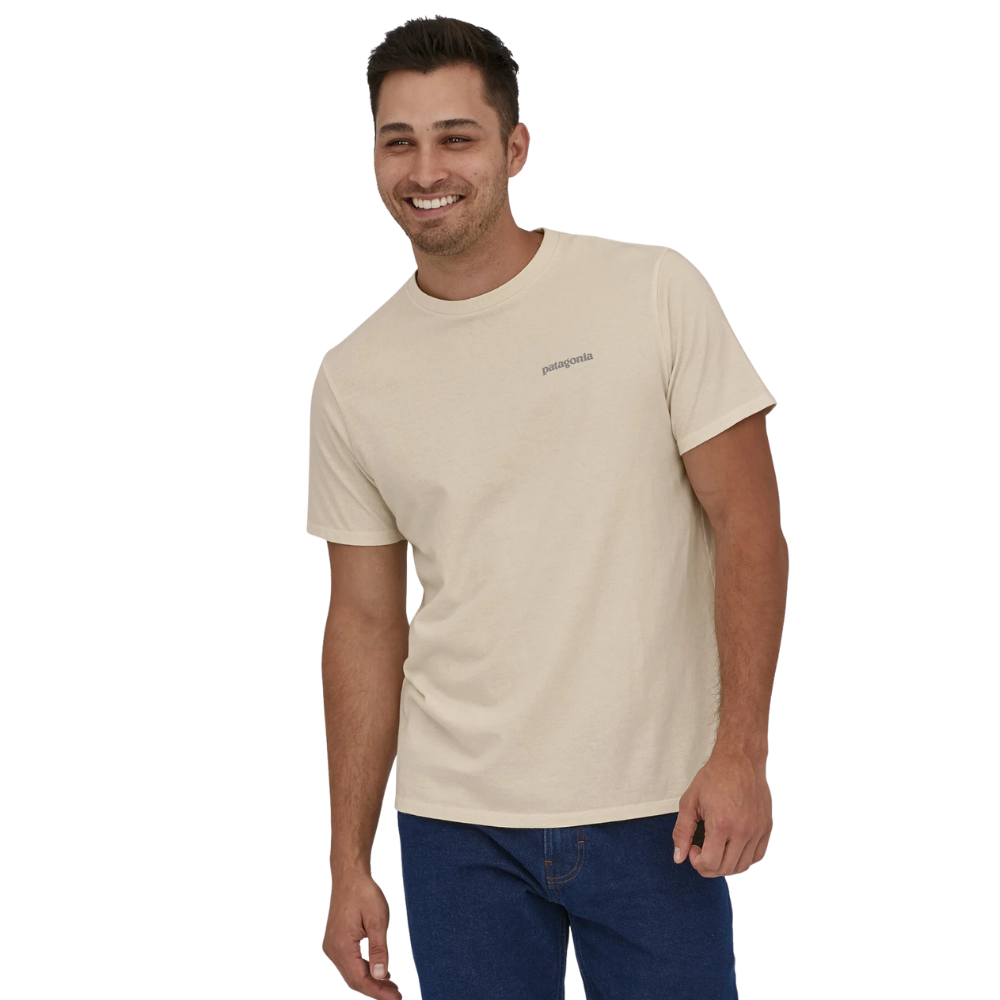 Fitz Roy Icon Responsibili-Tee T-Shirt Birch White