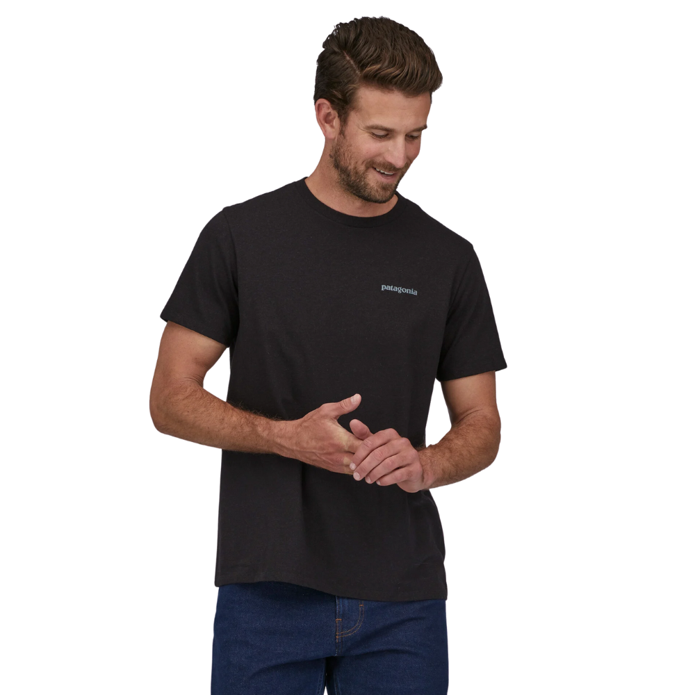 Fitz Roy Icon Responsibili-Tee T-Shirt Ink Black