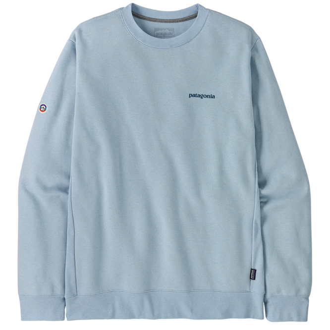 Fitz Roy Icon Uprisal Crew Sweatshirt Fleck Blue