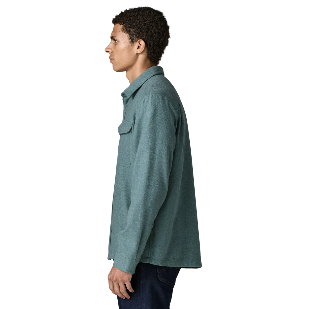 Fjord Falnnel Longsleeve Shirt Blue Saga