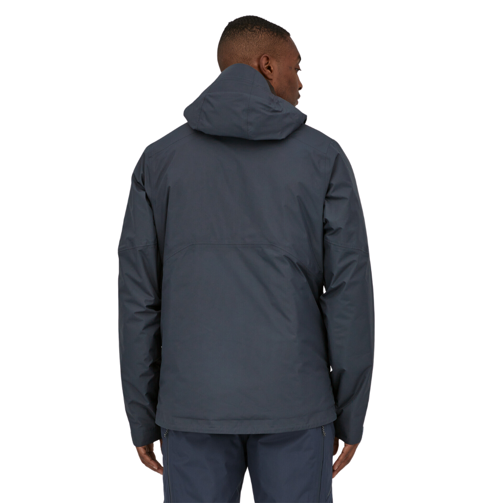 Isolierte Powder Town Snowboard Jacke Smolder Blau