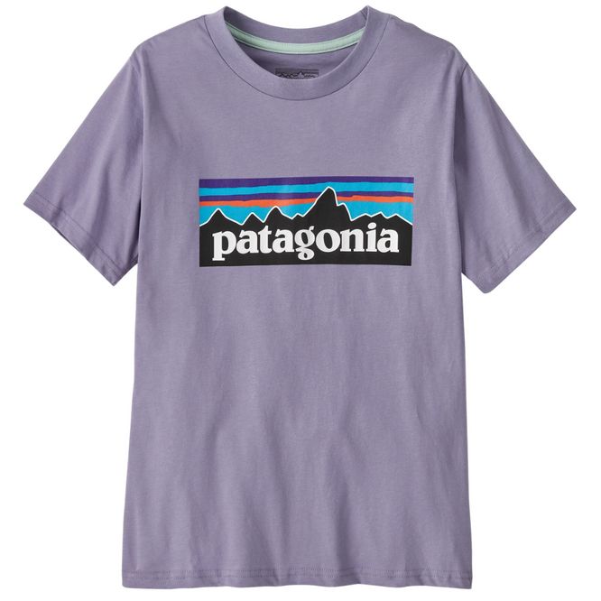 Kids P-6 Logo T-shirt Rock Wash: Concrete Purple