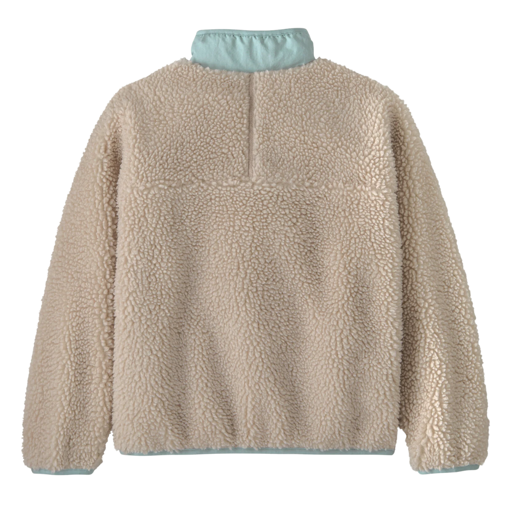 Kids Retro-X Jacket Natural White/ Virtually Blue