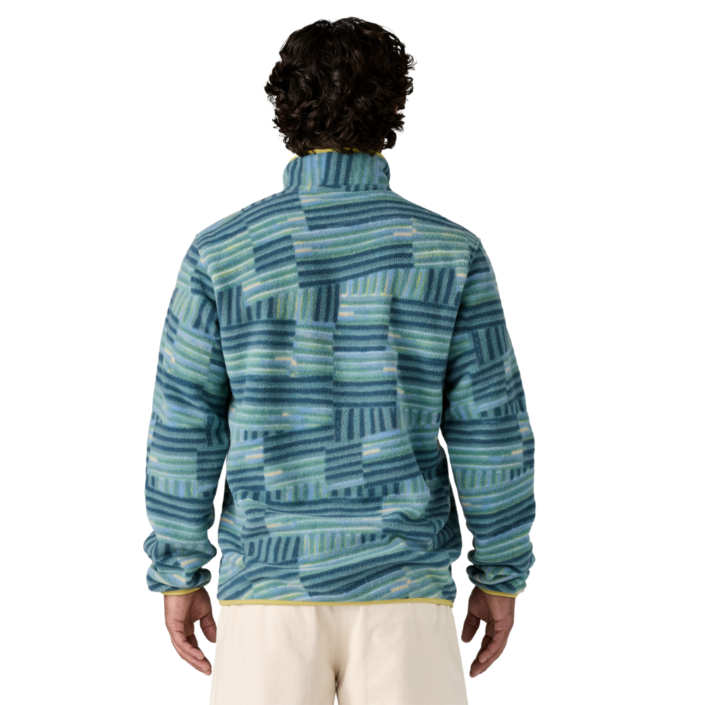 Lightweight Synchilla Snap-T Fleece Pullover Quilty Fitz Wetland Blue