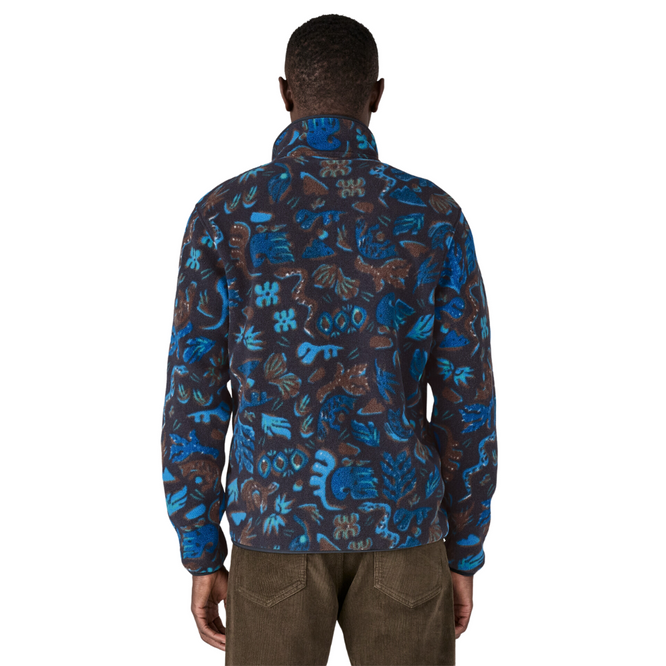 Leichter Synchilla® Snap-T® Fleece-Pullover Pitch Blue