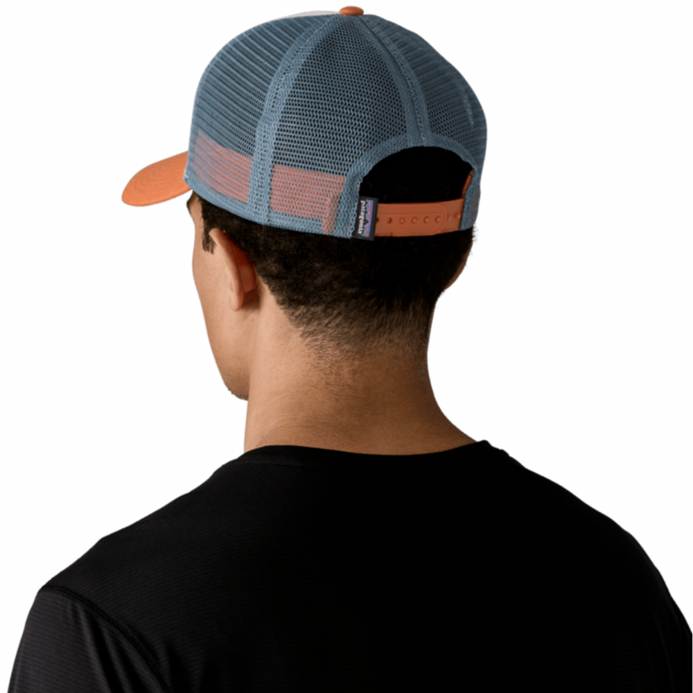 P-6 Logo LoPro Trucker Hat White/Peach Serbet