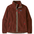 Retro Pile Jacke Khaki