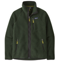Retro Pile Jacke Khaki