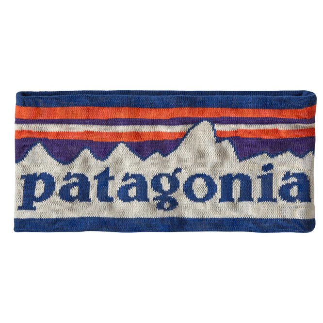 Womens Powder Town Headband Fitz Roy Sunrise Knit: Birke Weiß