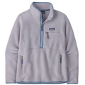 Womens Retro Pile Fleece Marsupial Natural