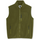 Basic Fleece-Weste Braun