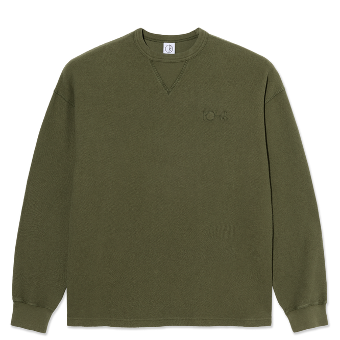 Reversed Sweater Army Green