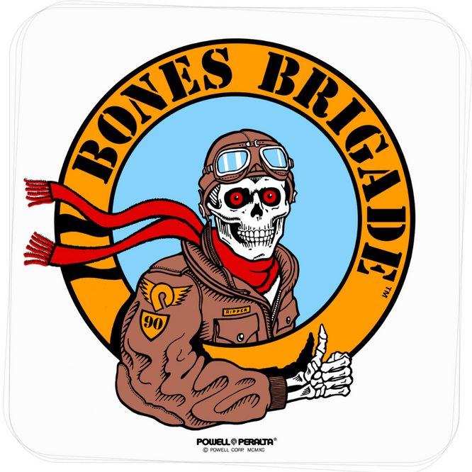 Ripper Pilot Bones Brigade Aufkleber