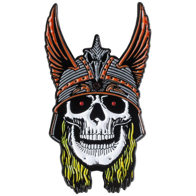 Andy Anderson Skull Label Pin