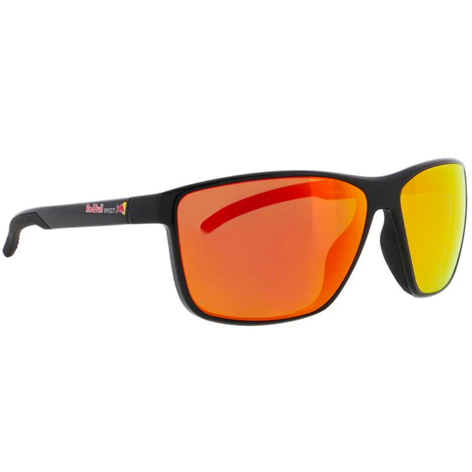 DRIFT 004P Sunglasses Black/Red Mirror