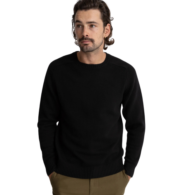 Classic Crew Knit Vintage Schwarz