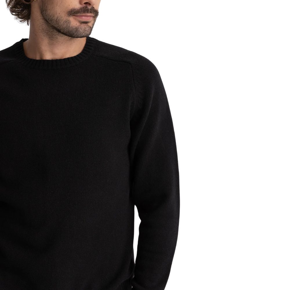 Classic Crew Knit Vintage Schwarz