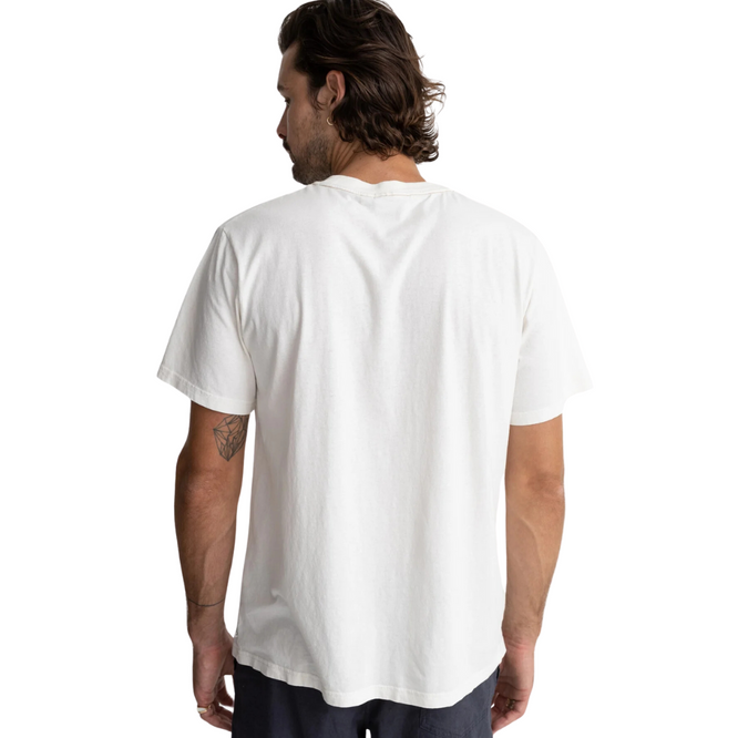 Klassisches Vintage-T-Shirt Vintage Weiß