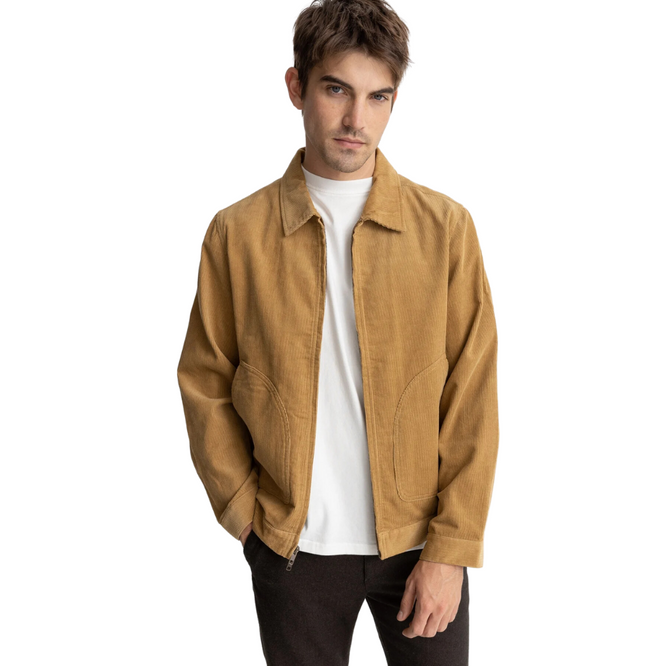 Cord Utility Jacke Camel