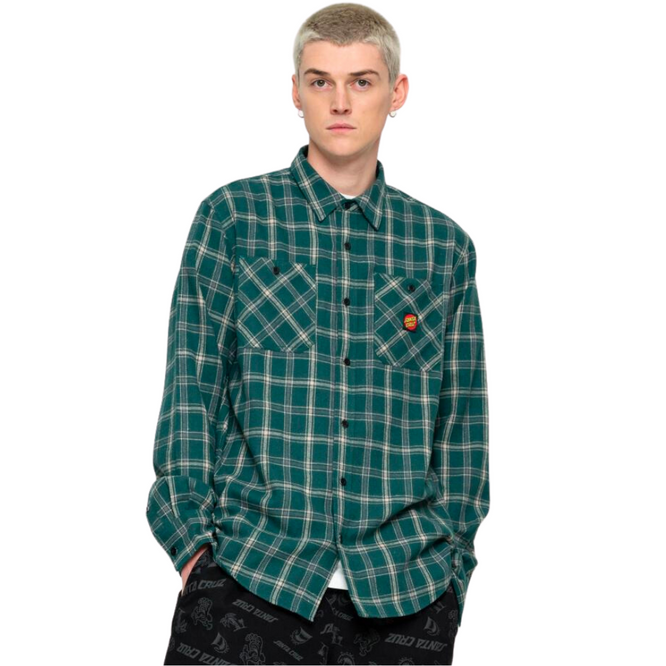 Apex Longsleeve Shirt Cedar Check