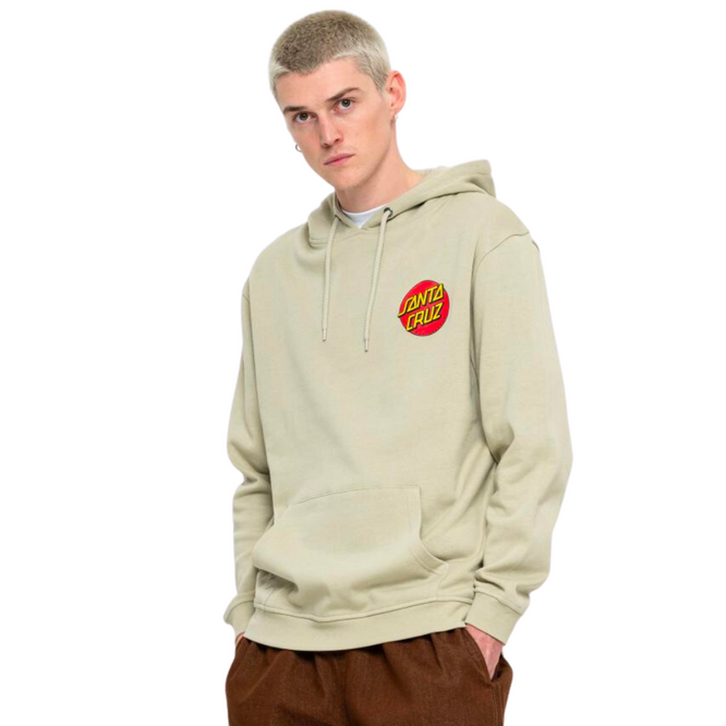 Classic Dot Chest Hoodie Nickel