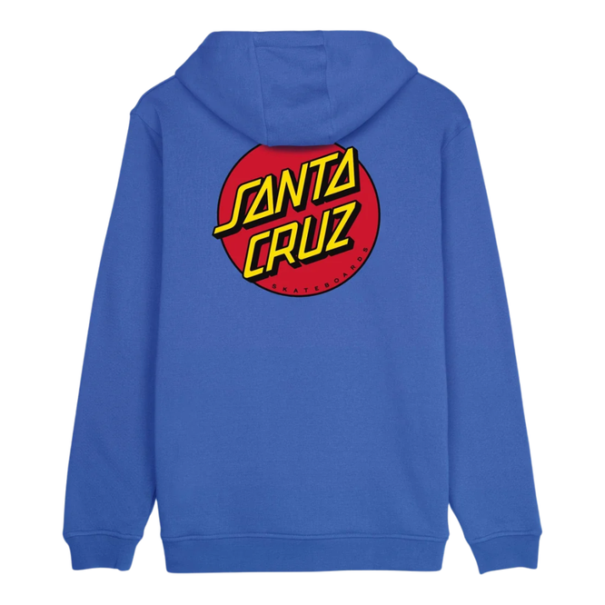 Classic Dot Chest Hoodie Sapphire