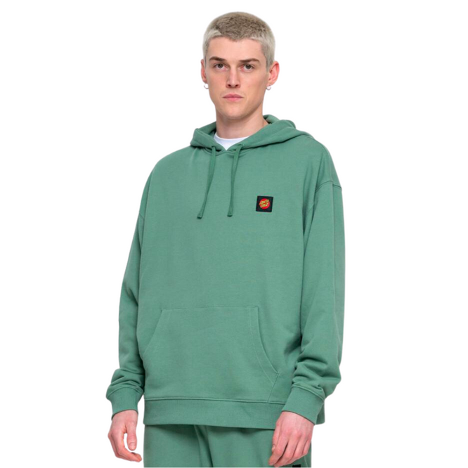 Classic Label Hoodie Mineral Green