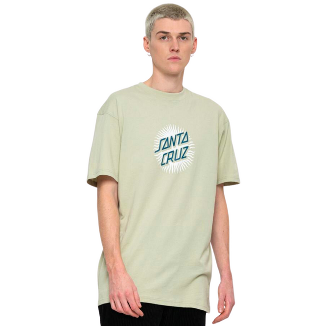 Daylight Dot Front T-Shirt Nickel