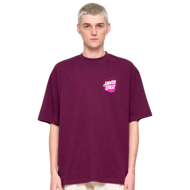 Delta Shadow Dot T-Shirt Beetroot