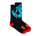 Kids Screaming Hand Socks Black
