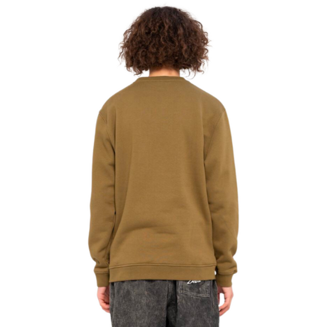 Meek Slasher Oval Dot Crew Sweatshirt Uniform Green