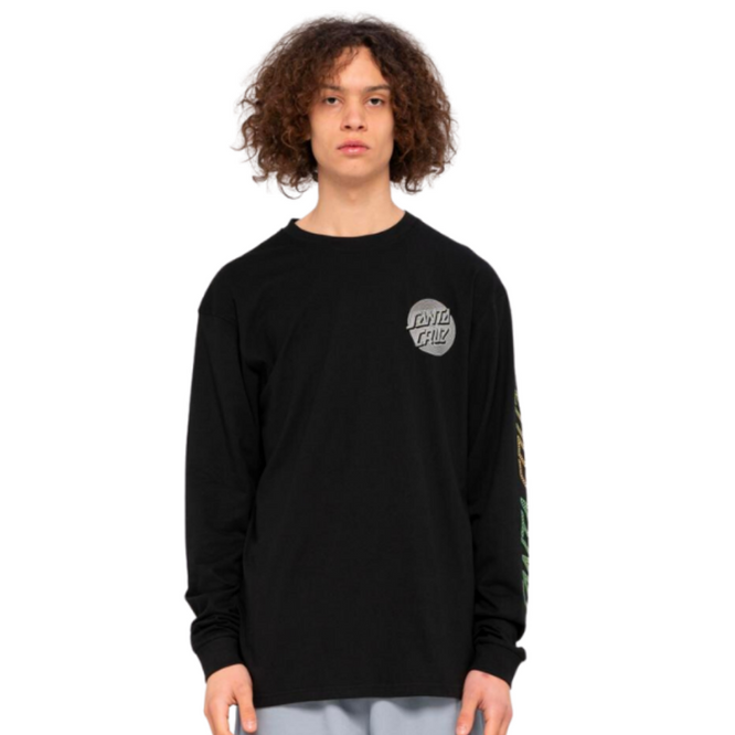 Most Radient Dot Longsleeve T-Shirt Black