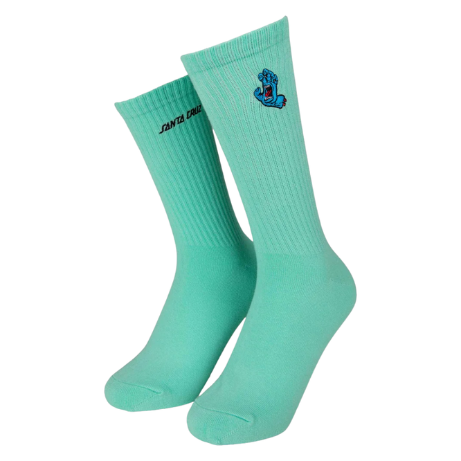 Screaming Mini Hands Socks Mint