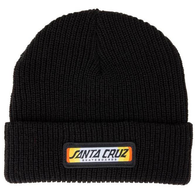 Sundown Ray Strip Beanie Black